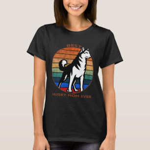 Camiseta Mejor Mamá Husky Ever Slim Fit Relajado Fit