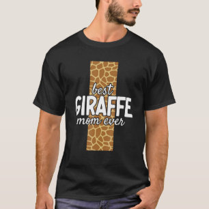 Camiseta Mejor Mamá Jamás Giraff Zoo Animal Cute Giraffe Ma