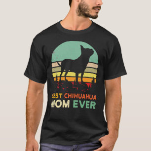 Camiseta Mejor Mamá Jamás Irt Tsiwawa Mamá Mejor Perro Chiw