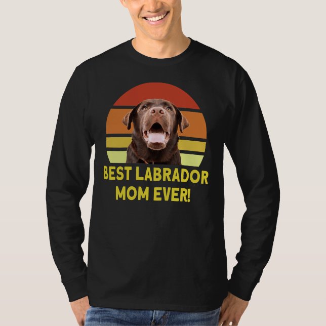 Camiseta Mejor Mamá Labrador Nunca 168 (Anverso)
