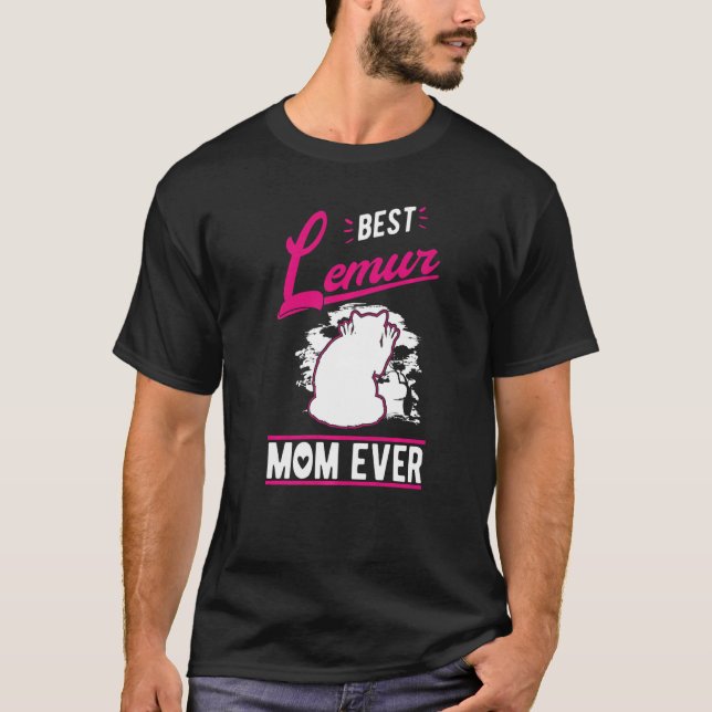 Camiseta Mejor Mamá Lemur (Anverso)
