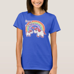 Camiseta Mejor mamá linda del unicornio nunca