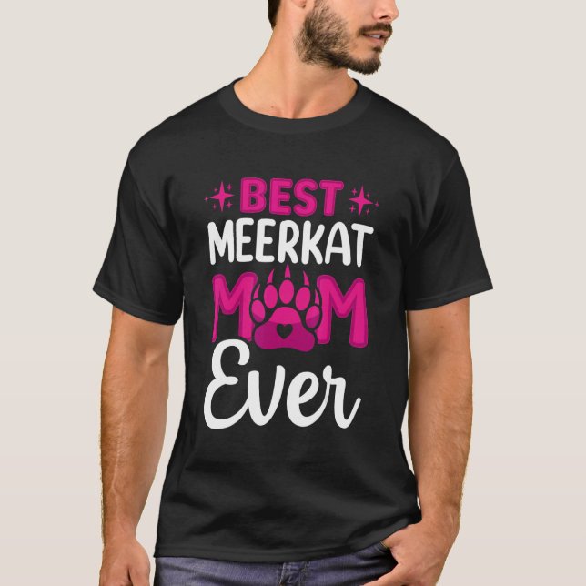 Camiseta Mejor Mamá Meerkat Nunca Meerkats Diversión Animal (Anverso)