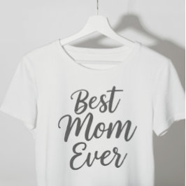 Camiseta Mejor Mamá minimalista