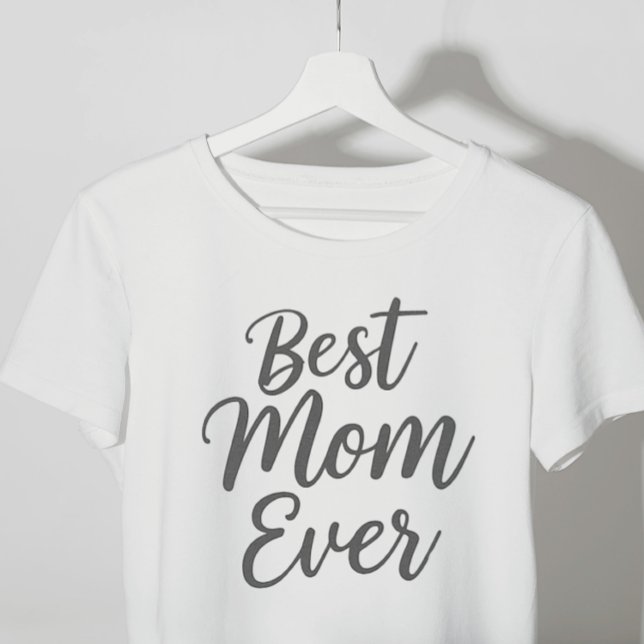 Camiseta Mejor Mamá minimalista (Subido por el creador)