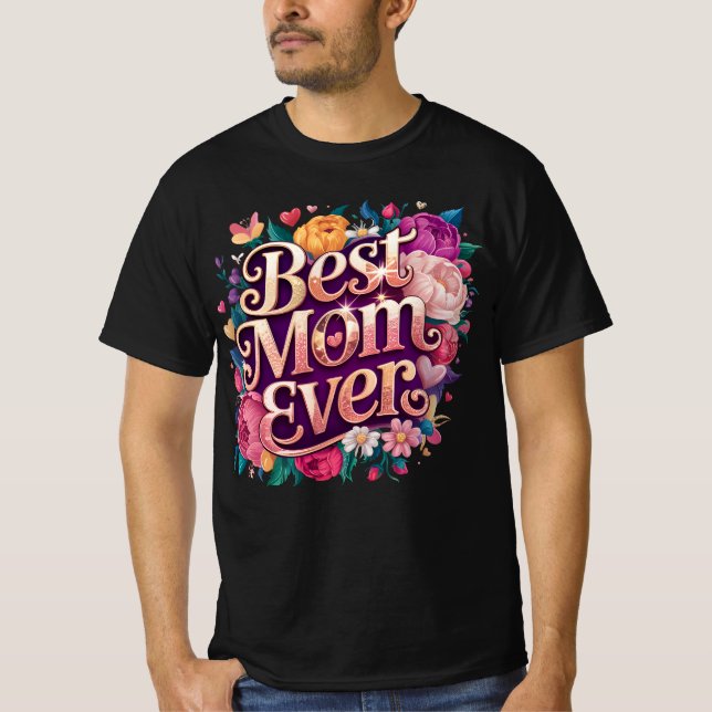Camiseta Mejor Mamá Nunca" (Anverso)