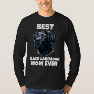 Camiseta Mejor Mamá Nunca Labrador Negro Recuperador Relaja