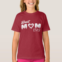 Camiseta Mejor Mamá Personalizada De La Historia