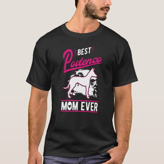 Camiseta Mejor Mamá Podenco (Anverso)