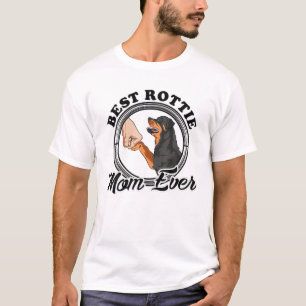 Camiseta "Mejor Mamá Rotata" Rottweiler Ama Rottweile