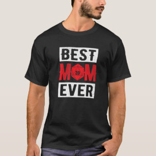 Camiseta Mejor Mamá Siempre D20 Dice RPG Tabeletop M