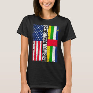 Camiseta Mejor Mamá Soltera De África Central Americana