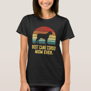 Camiseta Mejor Mamá Vintage de Cane Corso