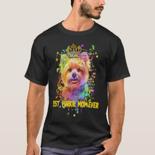 Camiseta Mejor Mamá Yorkie Jamás Perro Mamá Humor Por Mamá