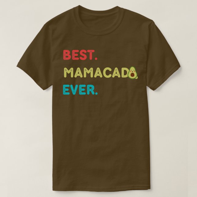Camiseta Mejor Mamacado De La Mamá (Diseño del anverso)