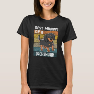 Camiseta Mejor Mami De Un Dachshund
