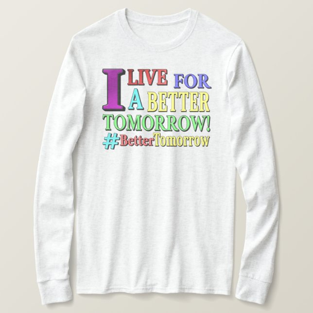 Camiseta "MEJOR MAÑANA" Diseño Cuto. ¡Hazte con una en Zazz (Anverso del diseño)