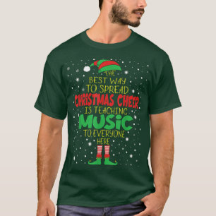 Camiseta Mejor Manera Graciosa De Guay De Difundir Navidade