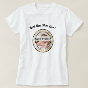 Camiseta Mejor marco fotográfico para mamá/madre