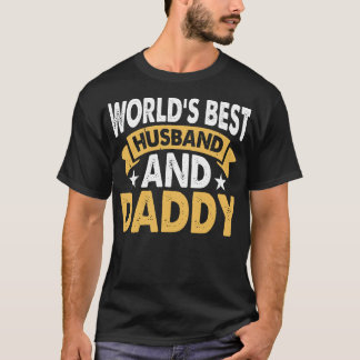 Camiseta mejor marido y papá del mundo