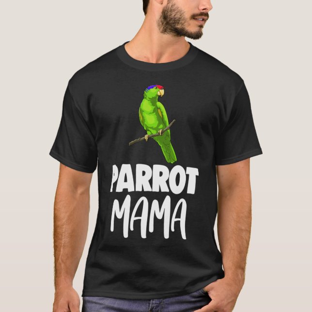 Camiseta Mejor Mascota de Parrot Mama (Anverso)