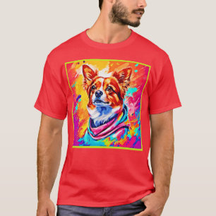 Camiseta Mejor Mascota de perro pintar arte