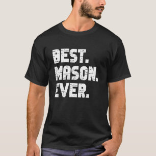 Camiseta Mejor Mason Nombrar Nacimientos Muy Populares Vest