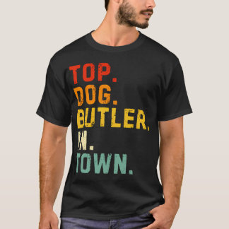 Camiseta Mejor mayordomo: Sirviendo con estilo