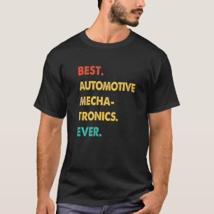 Camiseta Mejor Mechatronía Automotriz Retro