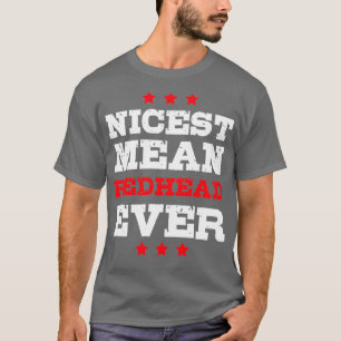 Camiseta Mejor Media Redhead Nunca