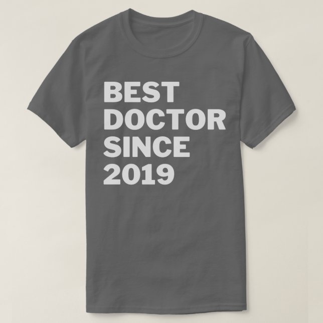 Camiseta Mejor Médica desde 2019 (Diseño del anverso)