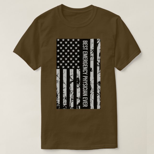 Camiseta MEJOR Médico de Emergencia NUNCA regalo para mamá  (Diseño del anverso)