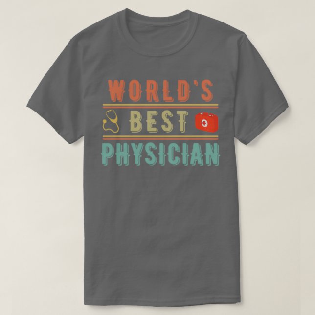 Camiseta Mejor Médico de Worldx27 2 (Diseño del anverso)