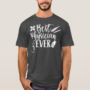 Camiseta Mejor Médico Médica Estudiantil de la Historia MD