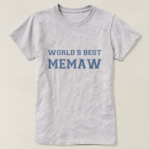 Camiseta Mejor Memaw del Mundo
