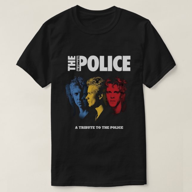 Camiseta Mejor Merch El Regalo De La Policía (Diseño del anverso)