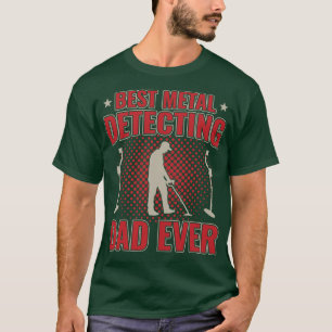 Camiseta Mejor Metalizado que detecte a papá papá
