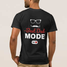 Camiseta Mejor Modo Papá Activado