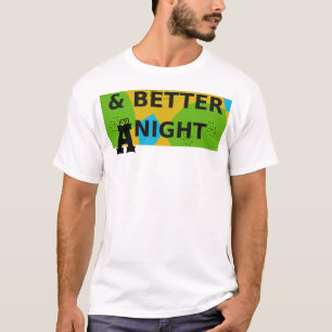 Camiseta Mejor Motif Inspirador africano nocturno básico
