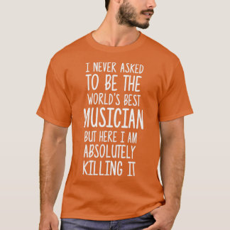 Camiseta Mejor músico del mundo (2)
