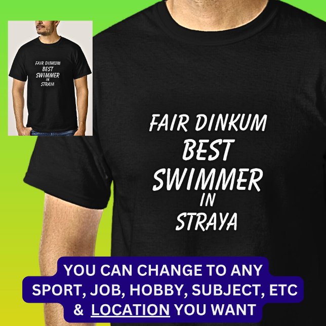 Camiseta Mejor NADOR de Dinkum en Straya (Subido por el creador)
