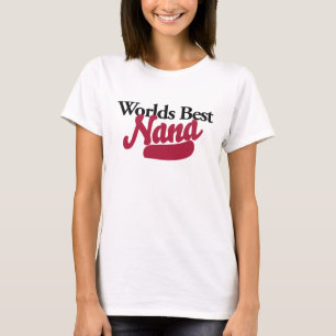 Camiseta Mejor Nana del Mundo