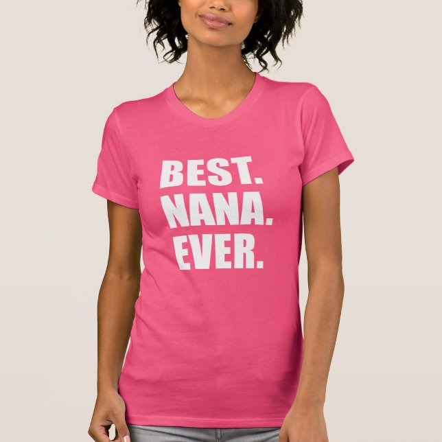 Camiseta Mejor Nana Ever (Anverso)