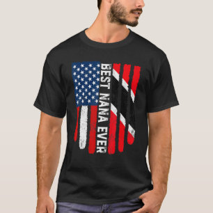 Camiseta Mejor Nana Nunca Estadounidense Trinidad Y Tobago