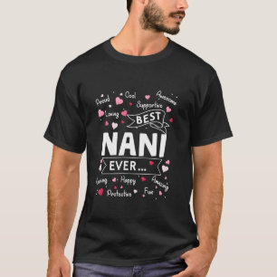 Camiseta Mejor Nani Cada Vez Graciosa Primera Vez Madres Ab