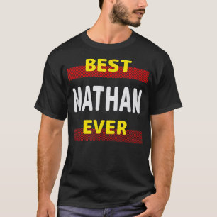 Camiseta Mejor Nathan Jamás Amigos Nombre Buddy Nickname Pe