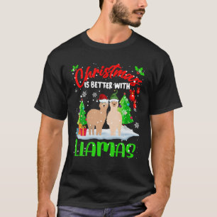 Camiseta Mejor navidades Con Llamas Funny Santa Elf Ll