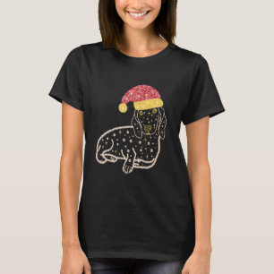 Camiseta Mejor Navidades de Dachshund Cute Árbol Dachshunds