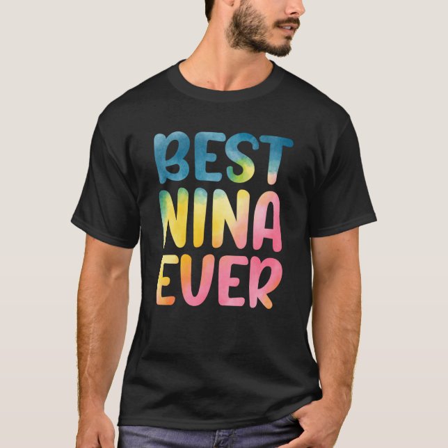 Camiseta Mejor Nina del Día de la Madre Nina (Anverso)