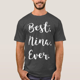 Camiseta Mejor Nina que nunca ame la abuela Cursiva Nina 